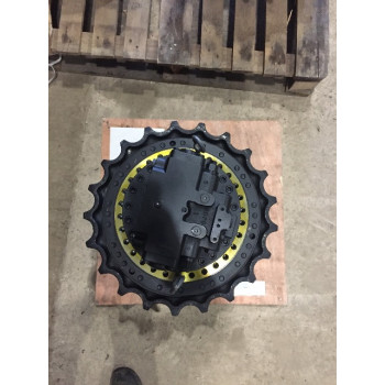 Редуктор хода с мотором и звездой Hyundai R140-7